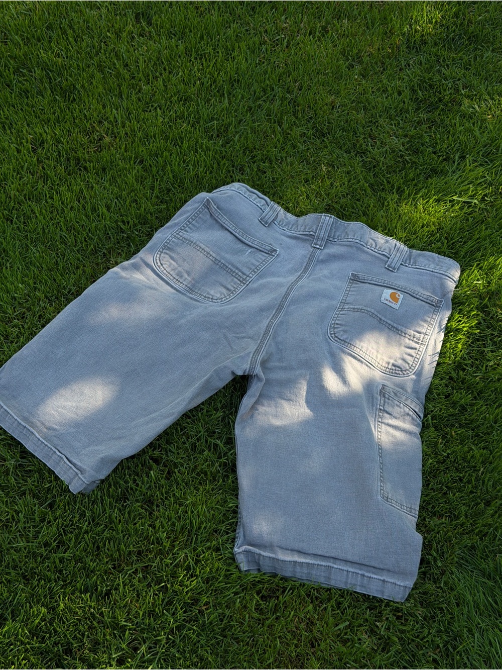 Carhartt Light Gray Work Shorts
